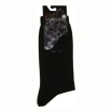 Носки мужские "Arktur" Черные, размер 42-43 Л 150 на отдельном изображении фрагментом ткани инфо 3302r.