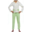 Пижама женская "Romantic Girl" Размер: 42, цвет: Verde Mela (зеленый) 6196 всем гигиеническим стандартам Товар сертифицирован инфо 1616u.